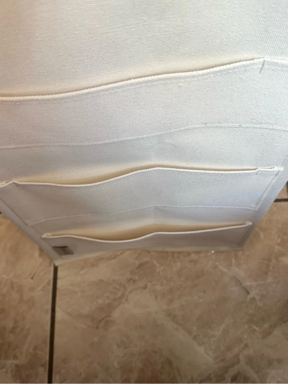 Caraway Cream Canvas Lid Organizer Organizer